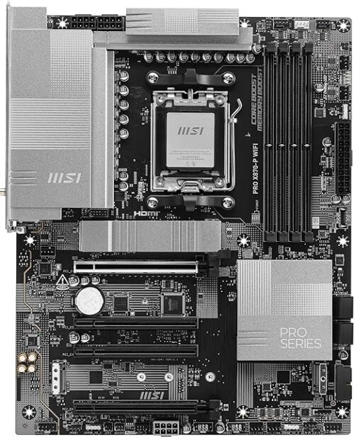 MOTHERBOARD MSI PRO X870-P WIFI SOCKET AM5, 4*DDR5 8200, HDMI, 3*M.2, ATX - Imagen 5