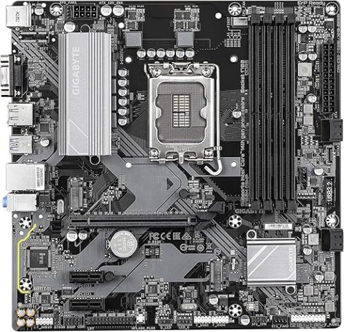 MOTHERBOARD GIGABYTE B760M D3HP SOCKET 1700, 4*DDR5 5600MHZ, HDMI, VGA, DP,MICRO ATX - Imagen 2