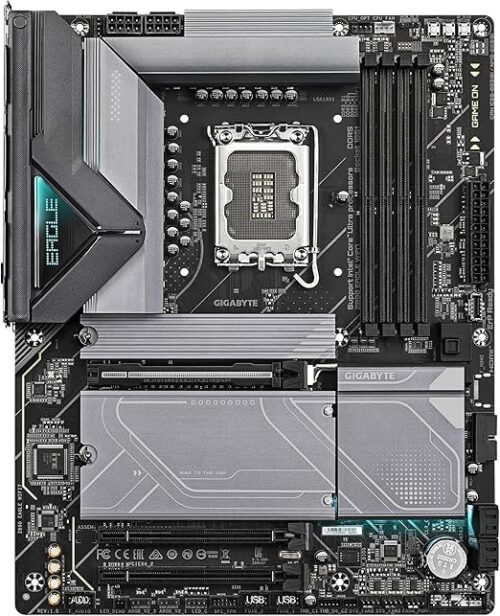 MOTHERBOARD GIGABYTE Z890 EAGLE WIFI7 SOCKET 1851, 4*DDR5 8800 MHZ, DP, ATX, WIFI7/BT - Imagen 3