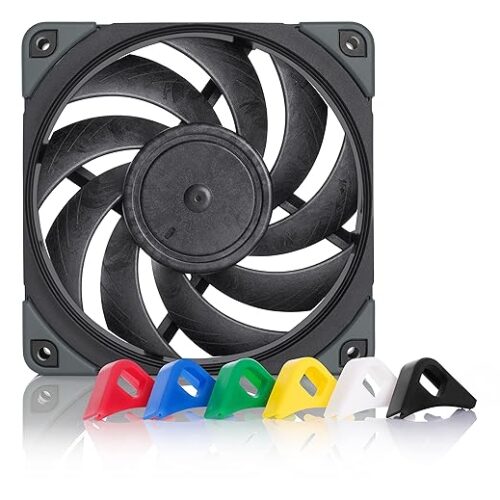 VENTILADOR NOCTUA NF- A12X25 PWM CHROMAX.BLACK.SWAP