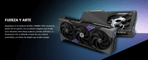 TARJETA DE VIDEO MSI RTX 5080 16G GAMING TRIO OC 16GB GDDR7, 2715 MHZ, 1*HDMI, 3*DP - Imagen 9