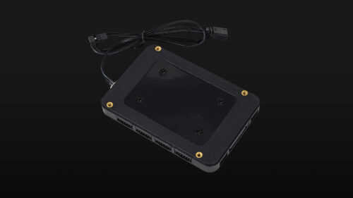 VENTILADORES OCELOT GAMING OFKIT-2 / KIT 3 PIEZAS / 120MM / RGB / HUB PARA 10X VENTILADORES RGB / CONTROL REMOTO / 38.5 CFM / 1200 RPM / 21.2 DB / COLOR NEGRO - Imagen 2