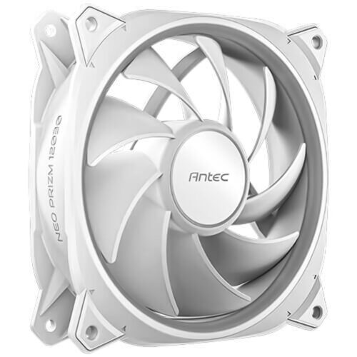 VENTILADOR P/GABINETE ANTEC (NEO PRIZM T3 120 ARGB W_3PK) PAQ 3 FAN ARGB 120MM,CONTROLADOR,BLANCO - Imagen 3