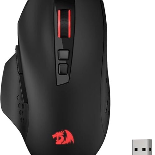 MOUSE M656 GAINER BLACK MOUSE REDRAGON WIRELESS 2.4GHz  4000DPI