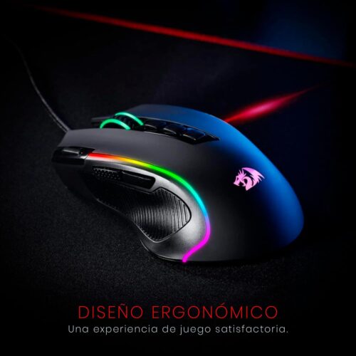 MOUSE REDRAGON M612RGB-PRO PREDATOR PRO BLACK  WIRELESS 2.4&B