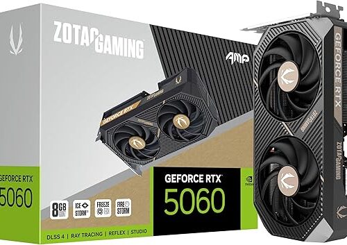 TARJETA DE VIDEO ZOTAC RTX 5060 AMP 8GB (ZT-B50600F-10M)