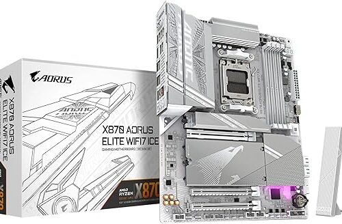 MOTHERBOARD GIGABYTE X870 AORUS ELITE WIFI7 ICE