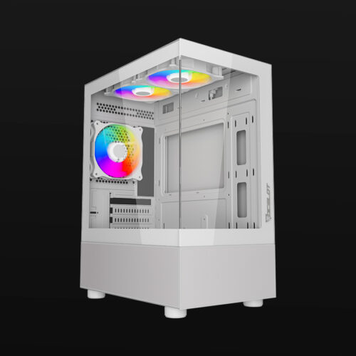 GABINETE OCELOT GAMING EW7 BLANCO