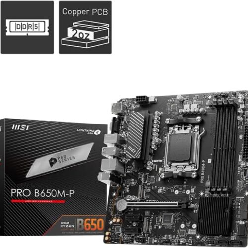 MOTHERBOARD MSI PRO B650M-P SOCKET AM5