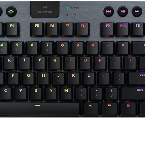 TECLADO LOGITECH G915 TKL LIGHTSPEED USB BT RGB WHITE