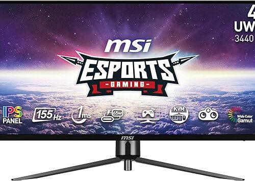 MONITOR LED MSI 40" (MAG401QR) 3440X1440, PLANO