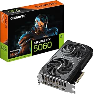 TARJETA DE VIDEO GIGABYTE (GV-N5060WF2OC-8GD) RTX 5060 ,8GB
