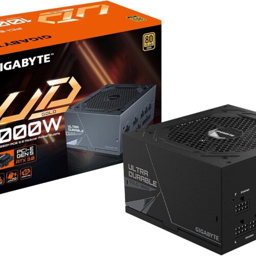 FUENTE DE PODER GIGABYTE 1000W MODULAR ULTRA DURABLE 80 PLUS GOLD GD-UD1000GM-PG5