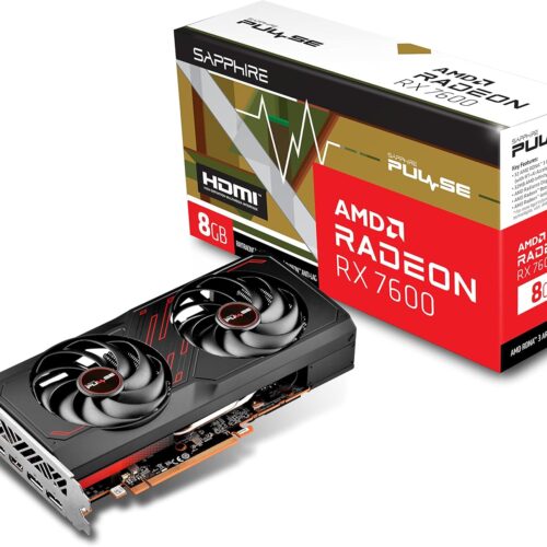 TARJETA DE VIDEO SAPPHIRE PULSE RX7600 GDDR6 8G