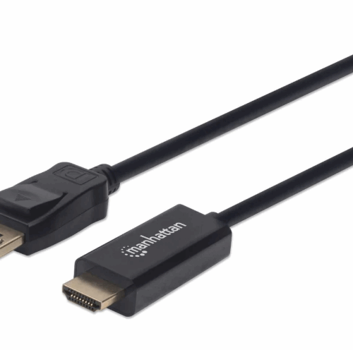 CABLE DISPLAYPORT,MANHATTAN, HDMI M-M 1080P 1.8M