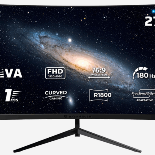 MONITOR GAMER BALAM RUSH CURVO 27" VA ANDROMEDA