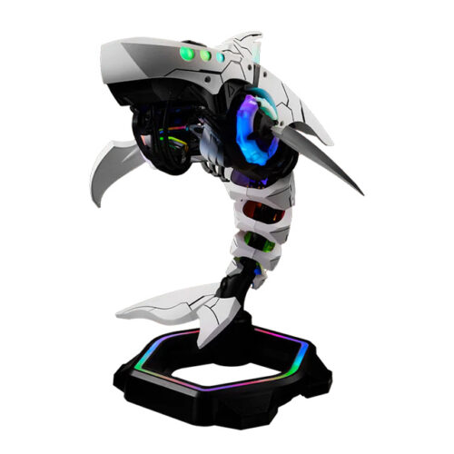 GABINETE COOLER MASTER SHARK X BLANCO - NEGRO