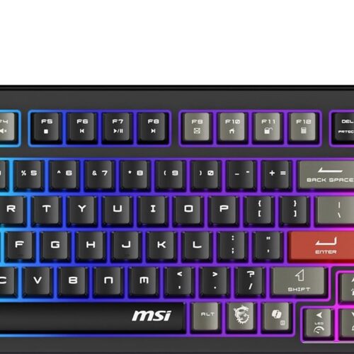TECLADO MSI FORGE GK110 US BLACK 97 TECLAS