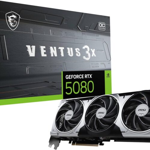 TARJETA DE VIDEO MSI GEFORCE RTX 5080 16G VENTUS 3X OC PLUS