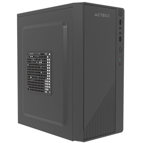 GABINETE ACTECK KIOTO GC220F MINI-ATX 500W USB NEGRO AC-939539