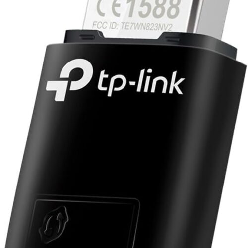 TP-LINK ADAPTADOR INALÁMBRICO USB2,0 MINI N300 NEGRO TL-WN823N