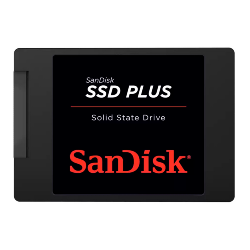 UNIDAD SSD 2.5" SANDISK 500GB SDSSDA-500G-G28 PLUS SATA3