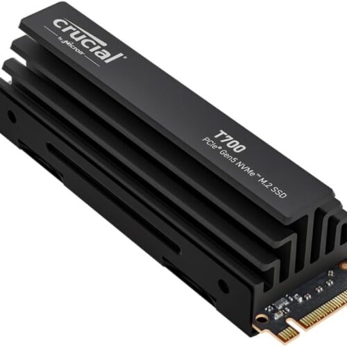 UNIDAD SSD M.2 CRUCIAL 2TB T700, PCIE, GEN5, NVME, (CT2000T700SSD5)