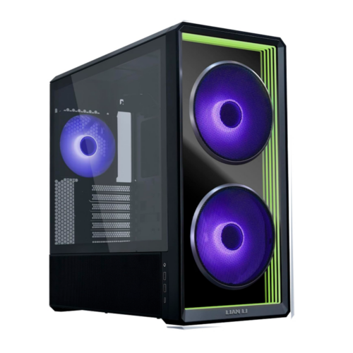GABINETE LIAN LI LANCOOL 217 INF INF BLACK CRISTAL TEMPLADO ATX/MICRO-ATX/MINI-ITX