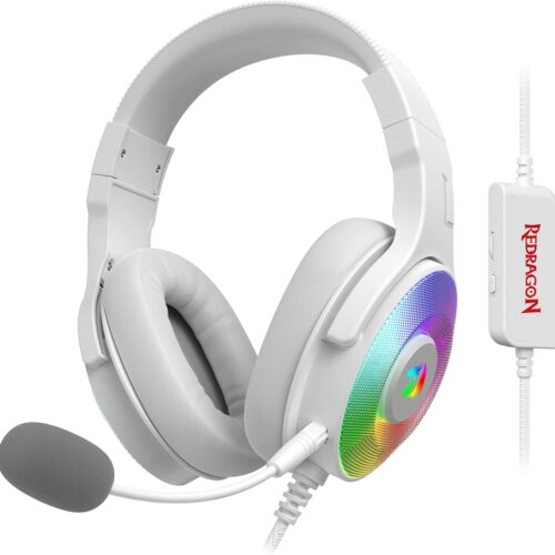 H350W-RGB PANDORA WHITE AURICULARES REDRAGON USB 7,1 RGB
