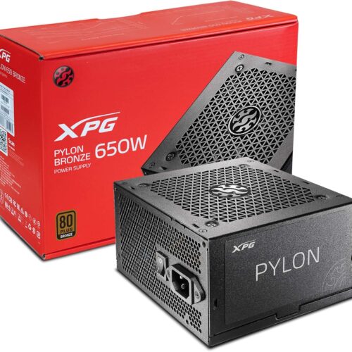 FUENTE DE PODER ADATA XPG PYLON 650W 80 PLUC BRONZE PYLON650B BKCUS