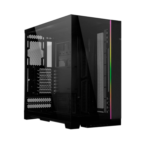 GABINETE LIAN LI DINAMICO EVO XL RGB BLACK CRISTAL TEMPLADO EATX