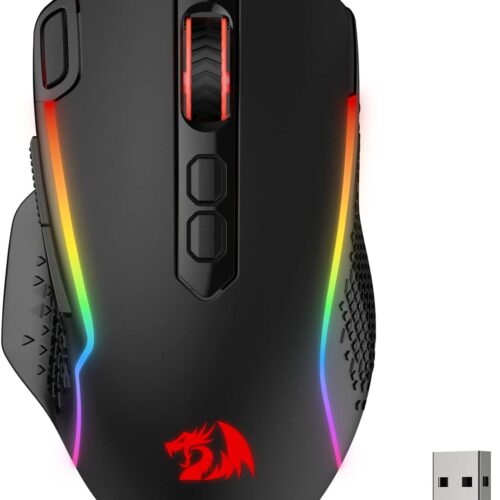 MOUSE REDRAGON M810RGB-PRO TAIPAN PRO WIRELESS 10000 DPI