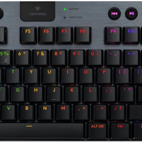 TECLADO LOGITECH G915 X LIGHTSPEED RGB NEGRO BLUETOOTH 920-012715