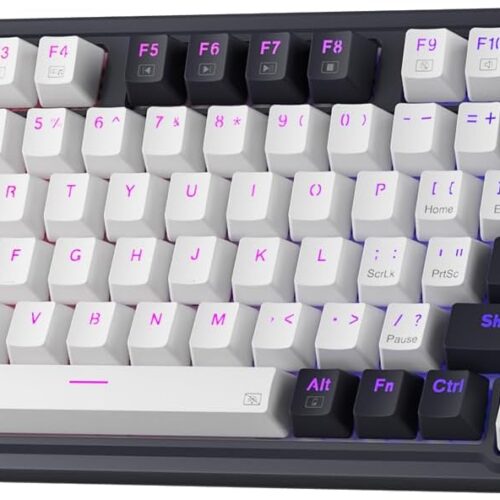 TECLADO REDRAGON UCAL PRO BLANCO/NEGRO WIRELESS: 75%