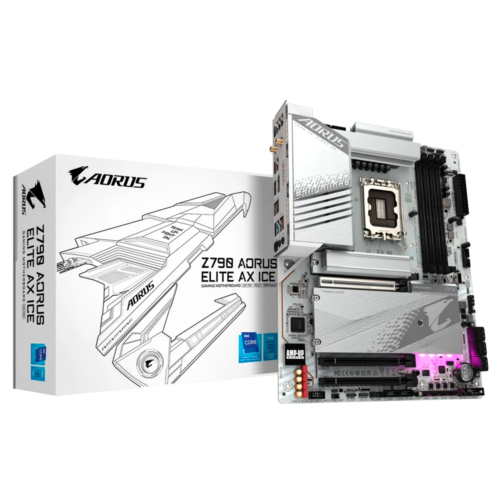 MOTHERBOARD GIGABYTE Z790 AORUS ELITE AX ICE S-1700