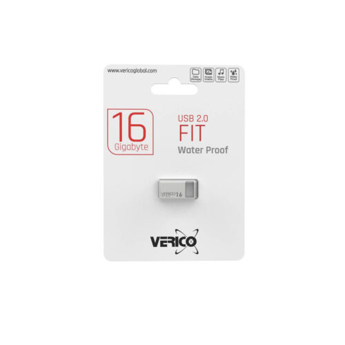 MEMORIA USB VERICO 1UDOV-RLSRG3-NN 16GB FIT VR23 SILVER