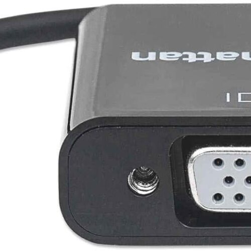 ADAPTADOR MANHATTAN VGA HEMBRA CAMBIADOR GENERO HD15H-H 200462