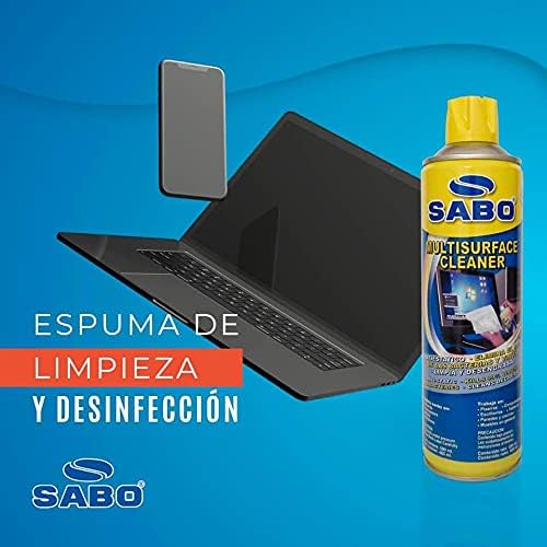 SPUMA PARA LIMPIAR PANTALLAS Y SUPERFICIES ELECTRICOS USO EXTERNO