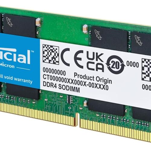 MEMORIA SODIMM DDR4 CRUCIAL (CT32G4SFD832A) 32GB, 3200MHZ, CL22