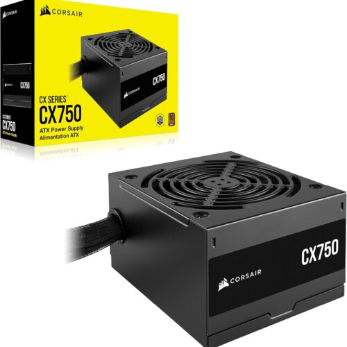 FUENTE DE PODER CORSAIR CX750 750W  ATX 80 PLUS BRONZE
