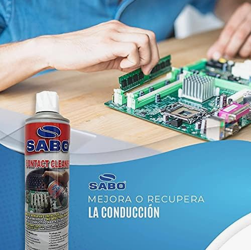 LIMPIADOR DE CIRCUITOS, TARJETAS ELECTRINICAS, PLACAS, CONTACTOS, SECADO RAPIDO USO INT 590ML